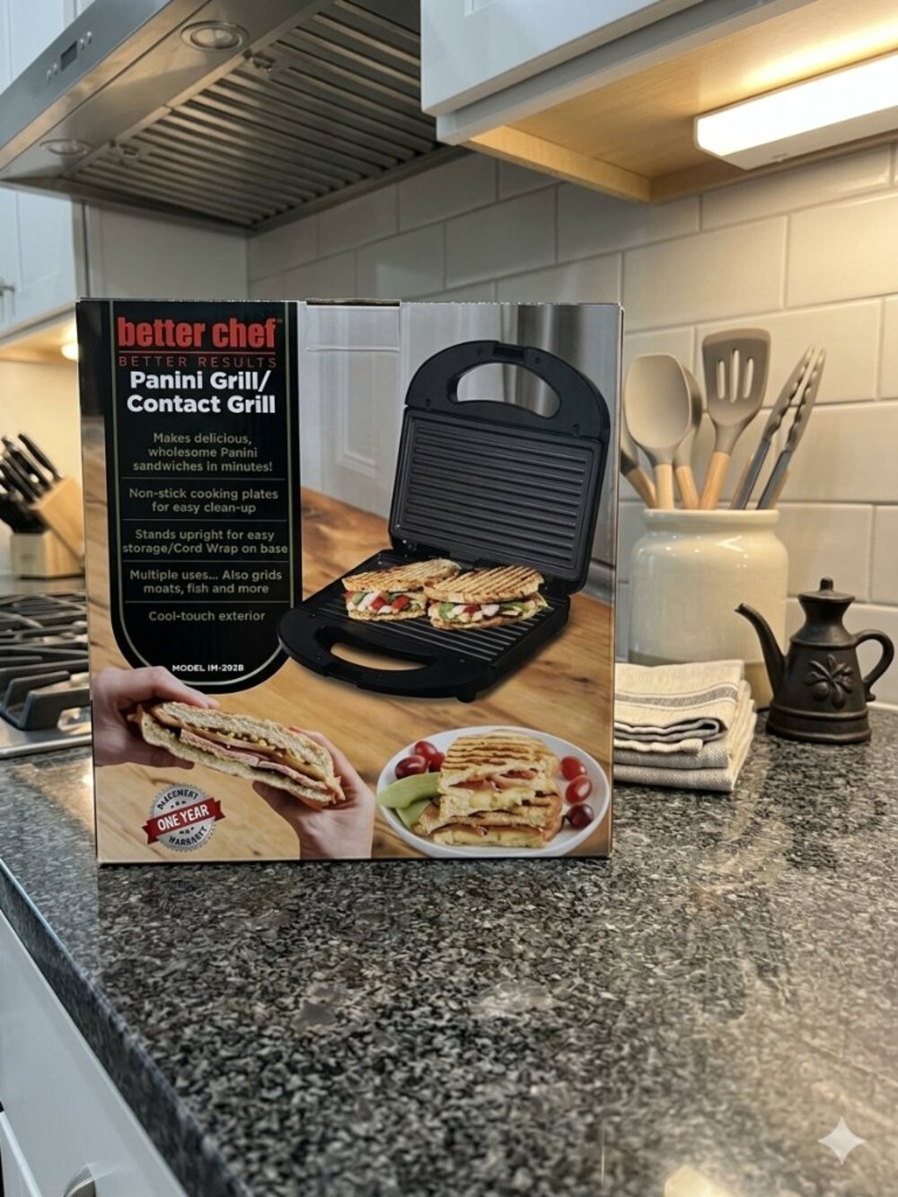 Better Chef Panini Grill / Contact Grill